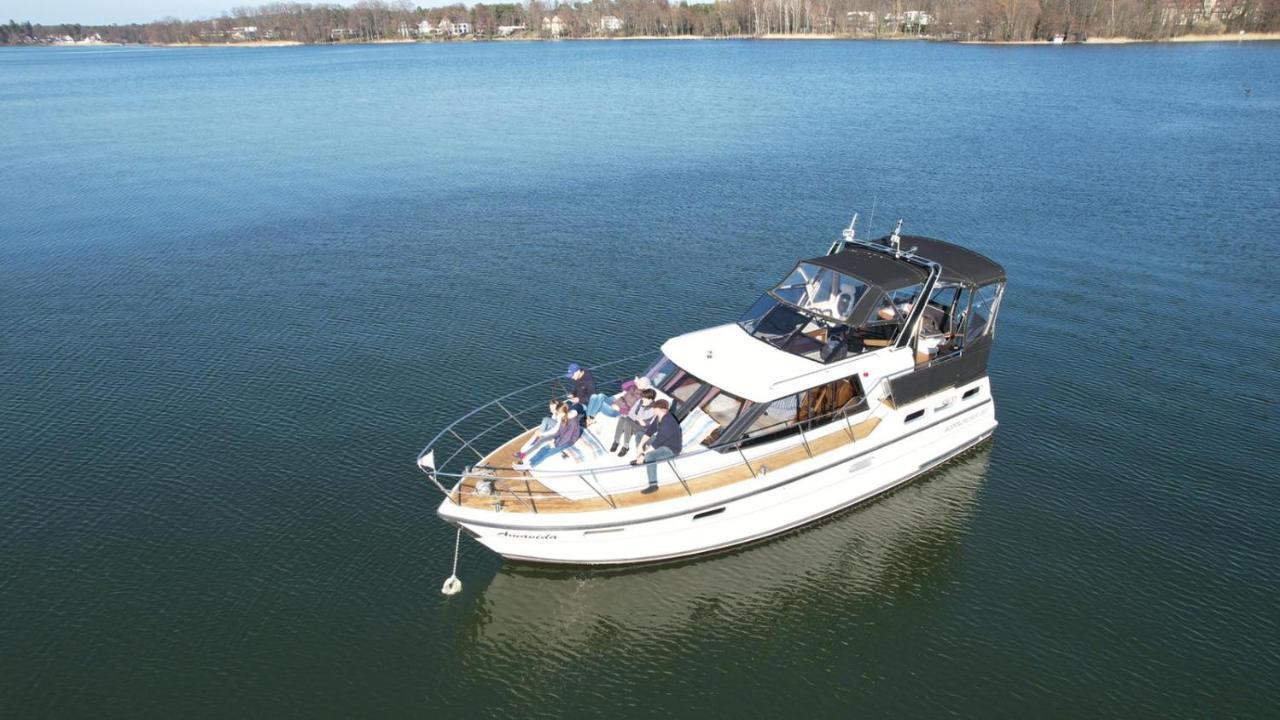 Luxusurlaub Auf Der Amavida Yacht / Scharmuetzelsee Bad Saarow Εξωτερικό φωτογραφία
